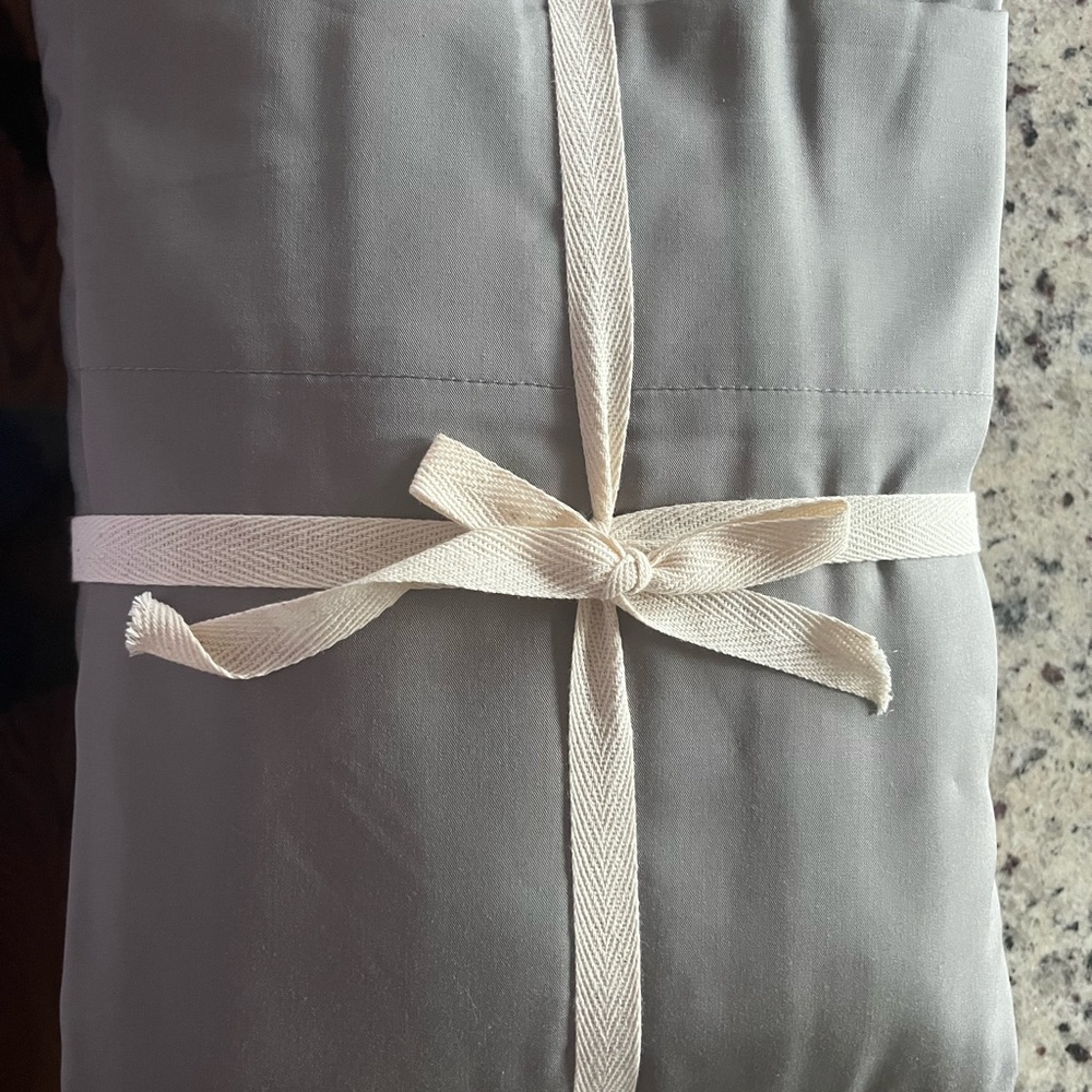Gray bamboo Sheet Set size queen